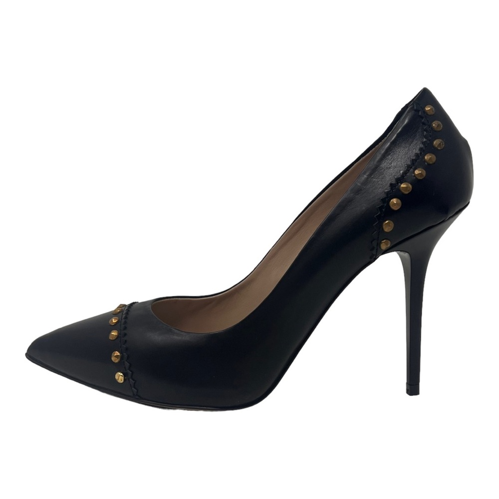 GAIA D'ESTE Studded Pump, Black, Size 8.5